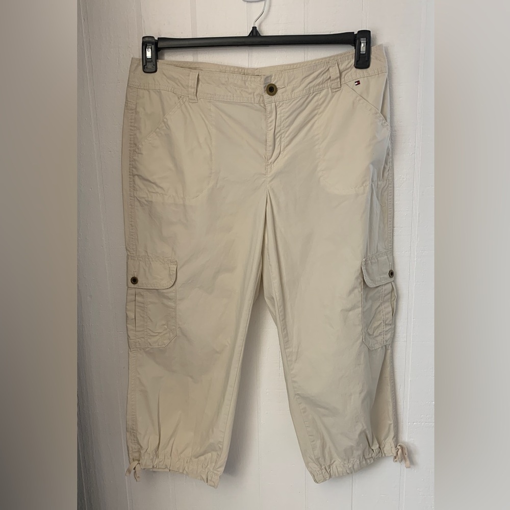⭐️Tommy Hilfiger Cargo Capri Pant Size 14